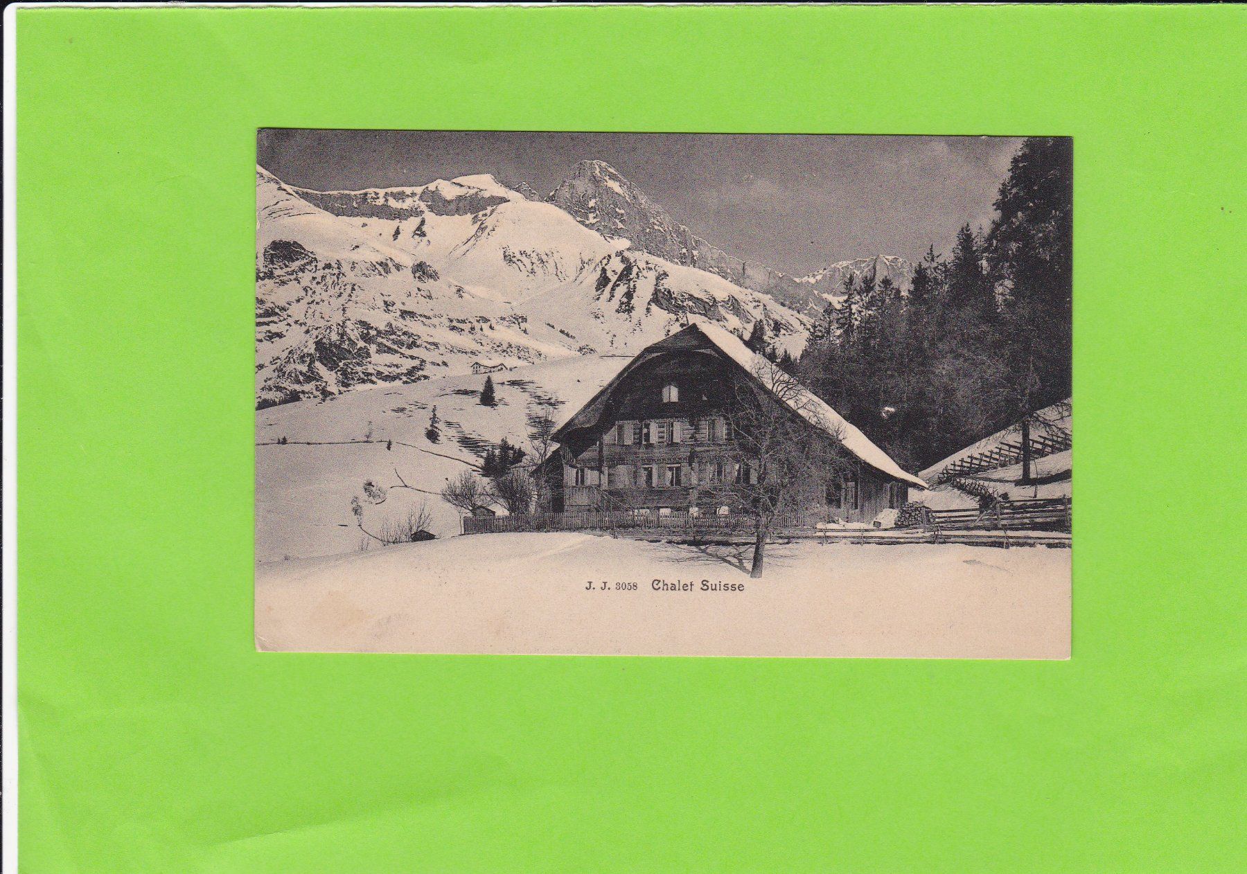 Cartoline postali: Chalet Suisse 1907 – Usato da St. Peterzell venduto da neckertal
