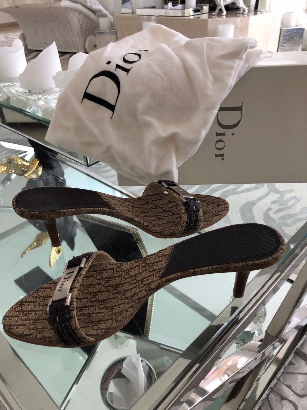 Scarpe da donna: DIOR LOGO MULES VINTAGE 37,5 – Nuovo (secondo la descrizione) da RICHTERSWIL venduto da mftjt63