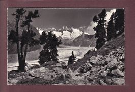 ALETSCHGLETSCHER bei Riederalp - 1970