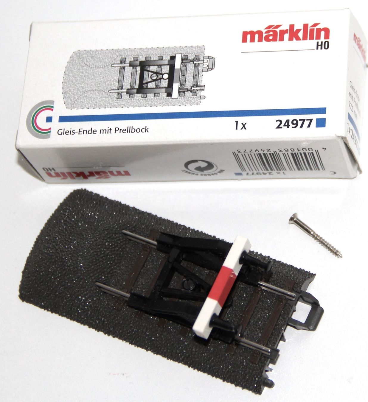 Märklin Trains électriques: Märklin 24977 - Prellbock C-Gleis - H0 – Neuf (Voir description) à Giebenach par eurosportler 1