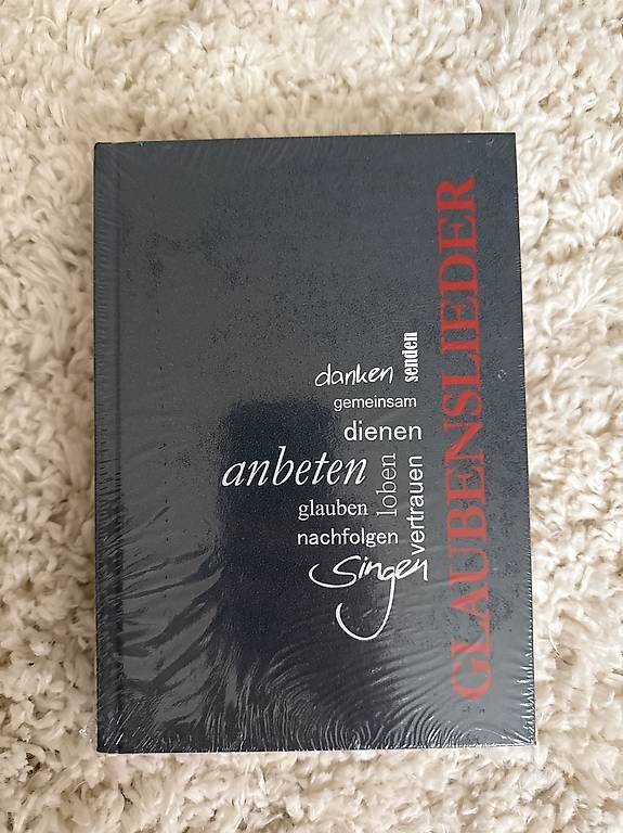 Libri: Liederbuch - Glaubenslieder, originalverpackt, neu – Usato da Grellingen venduto da lyd_vy9s