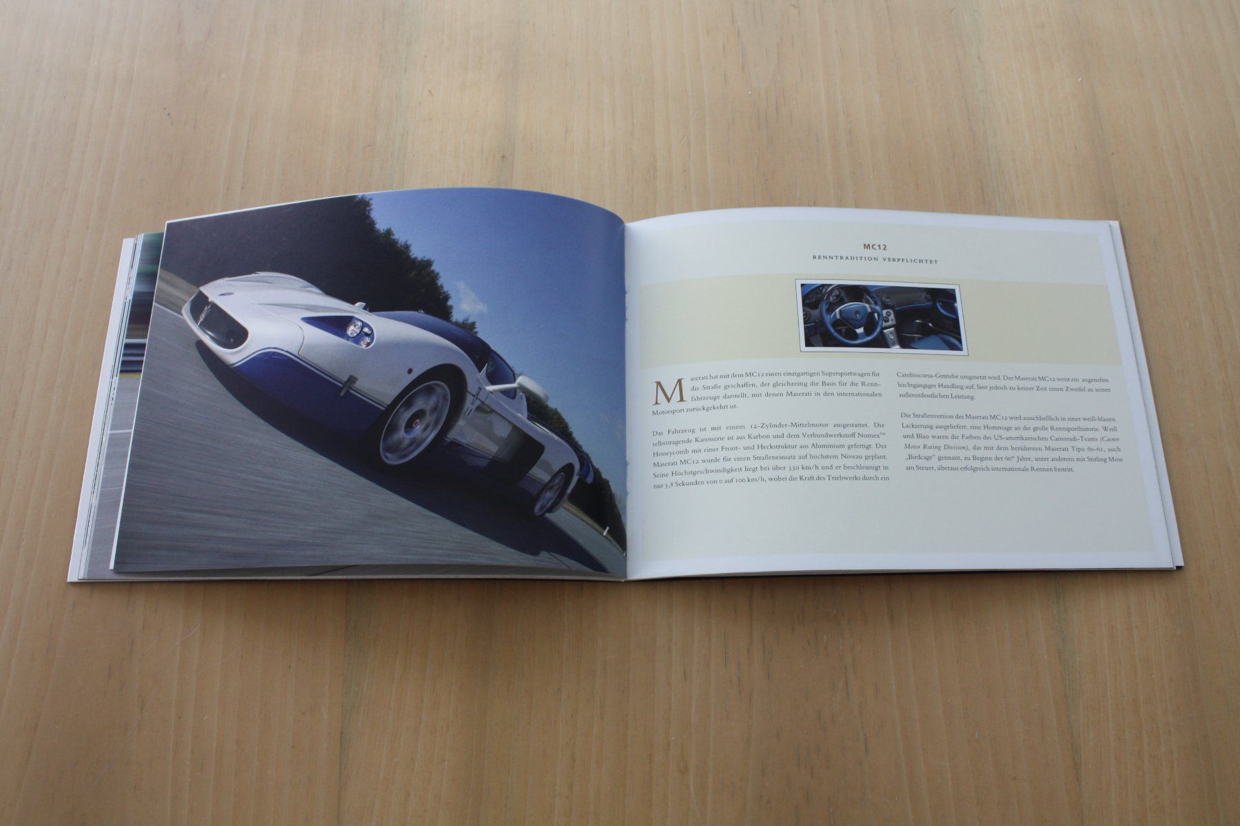 Maserati Documenti: Maserati Presse Prospekt und CD  Genf 2006 – Usato da Wikon venduto da erwin400 8