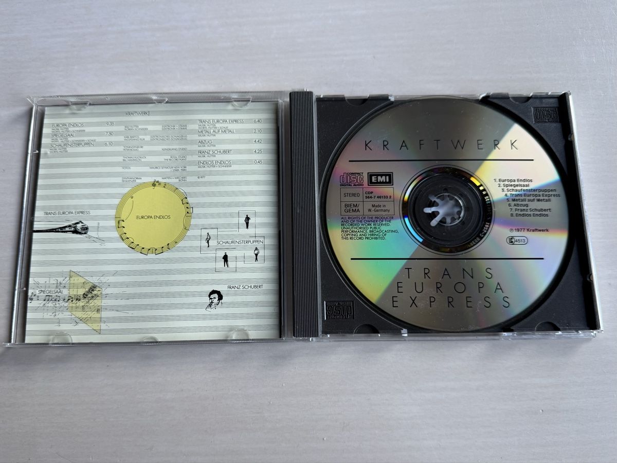 CD: Kraftwerk - Trans Europa Express - CD – Usato da Oberried Brienz venduto da Chyara 2