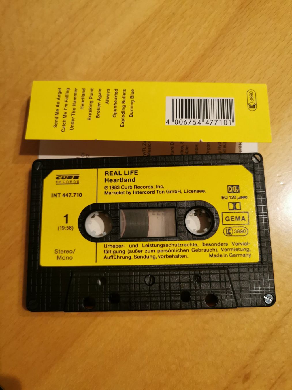Musicassette: Real Life - Heartland - Kassette – Usato da St.Gallen venduto da Tamal0204 1