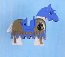 LEGO Horse Barding, Ruffled Edge with Knights Kingdom II