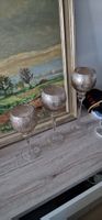 3er Set: Silberne Kerzenständer