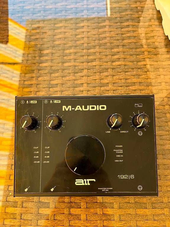 Attrezzatura per studi di registrazione: M-Audio AIR 192|6 USB Audio Interface  Good Condition – Usato da Zürich venduto da yan_jz5y 2