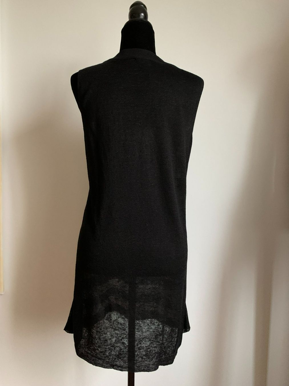 Akris Top: AKRIS: Super chices langes schwarzes Leinen-Top, 38 – Nuovo (secondo la descrizione) da Luzern venduto da paulablue 6