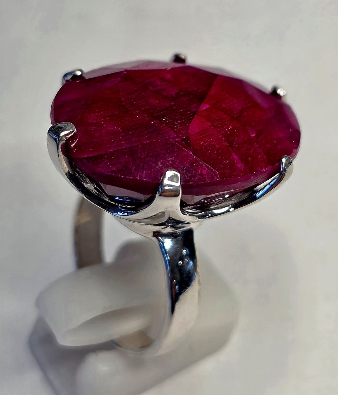 Ringe: Rubin Solitaire Ring – Neu (gemäss Beschreibung) aus Zürich von Benedikt21 3