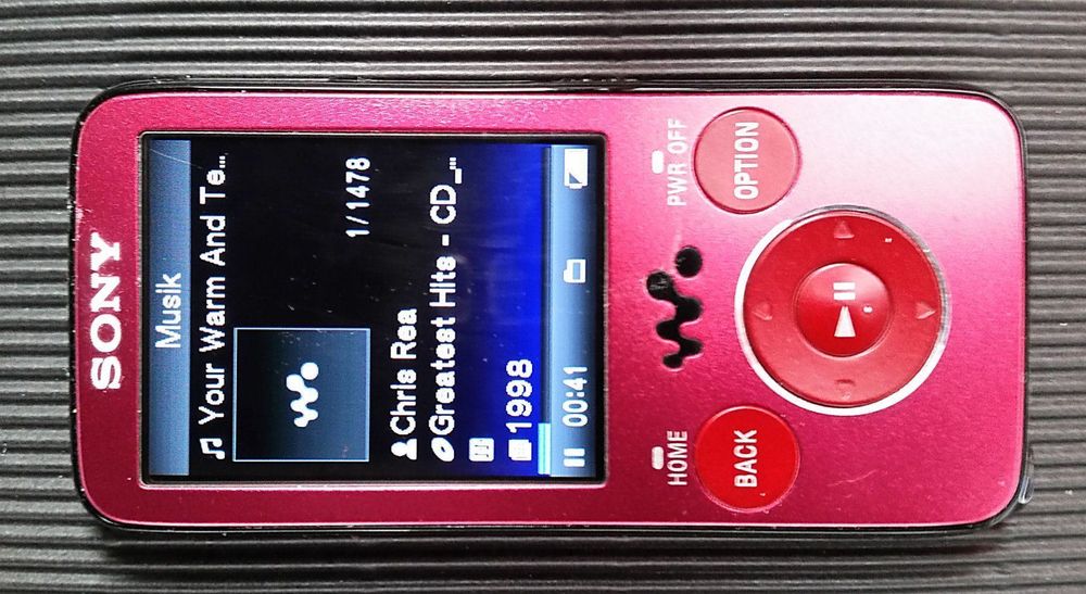 Sony Walkman NWZ-S638F Rot 8GB | Kaufen Auf Ricardo