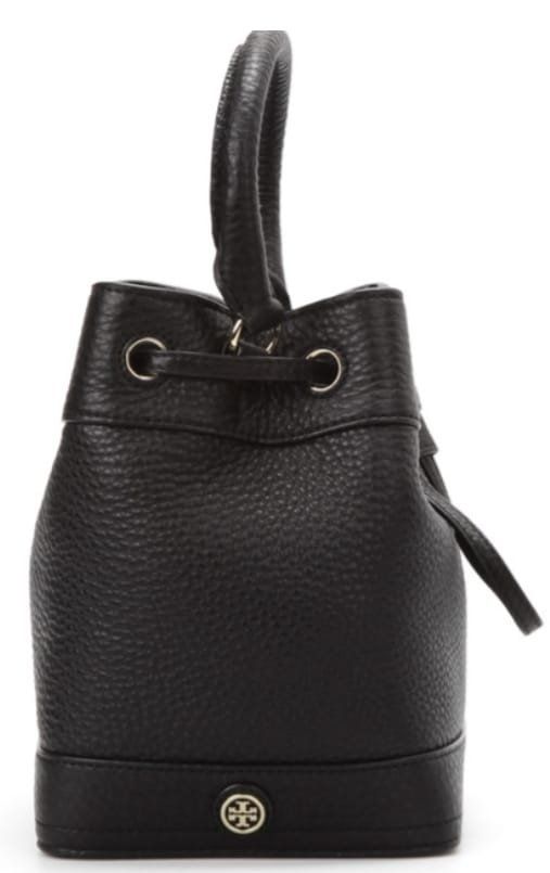 Tory Burch Borse da donna: TBR Tory Burch Robinson Pebbled Bucket Bag – Usato da Walchwil venduto da Zovello 1