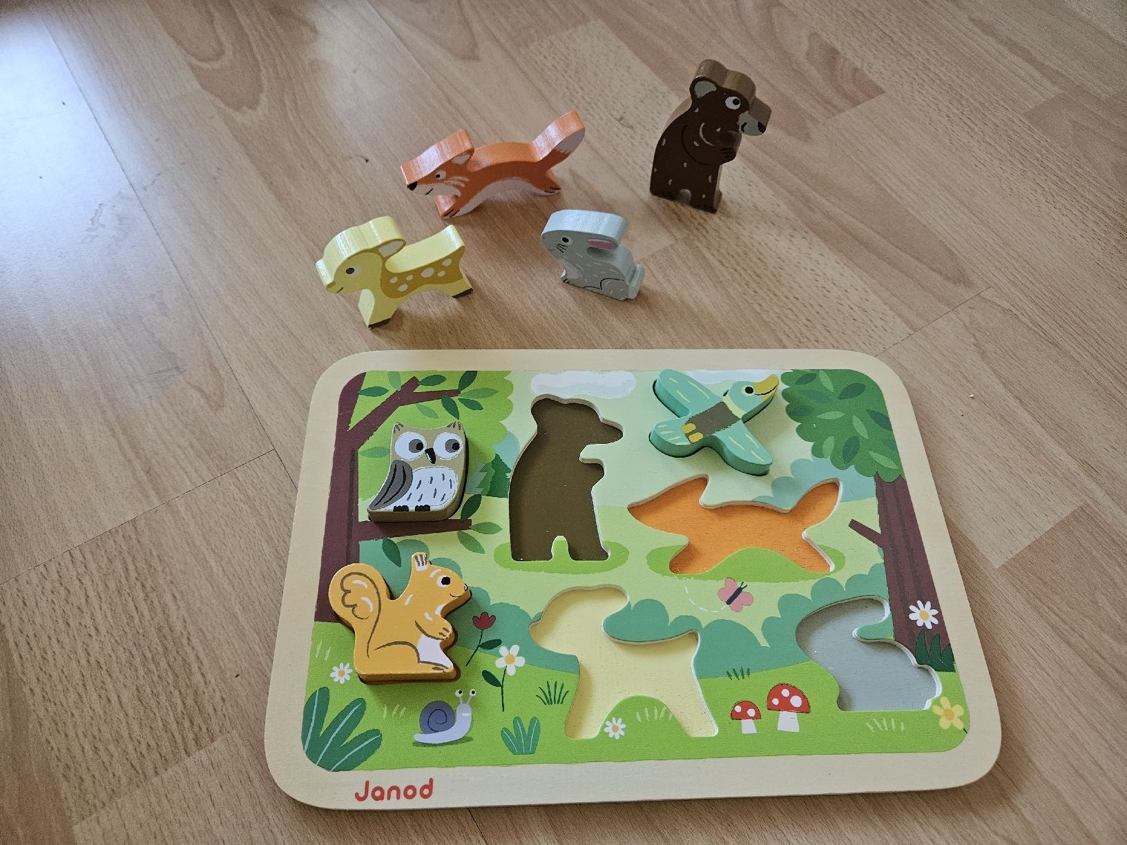Janod Puzzle: Janod Puzzel Holz – Nuovo (secondo la descrizione) da Zürich venduto da Kris8050 6