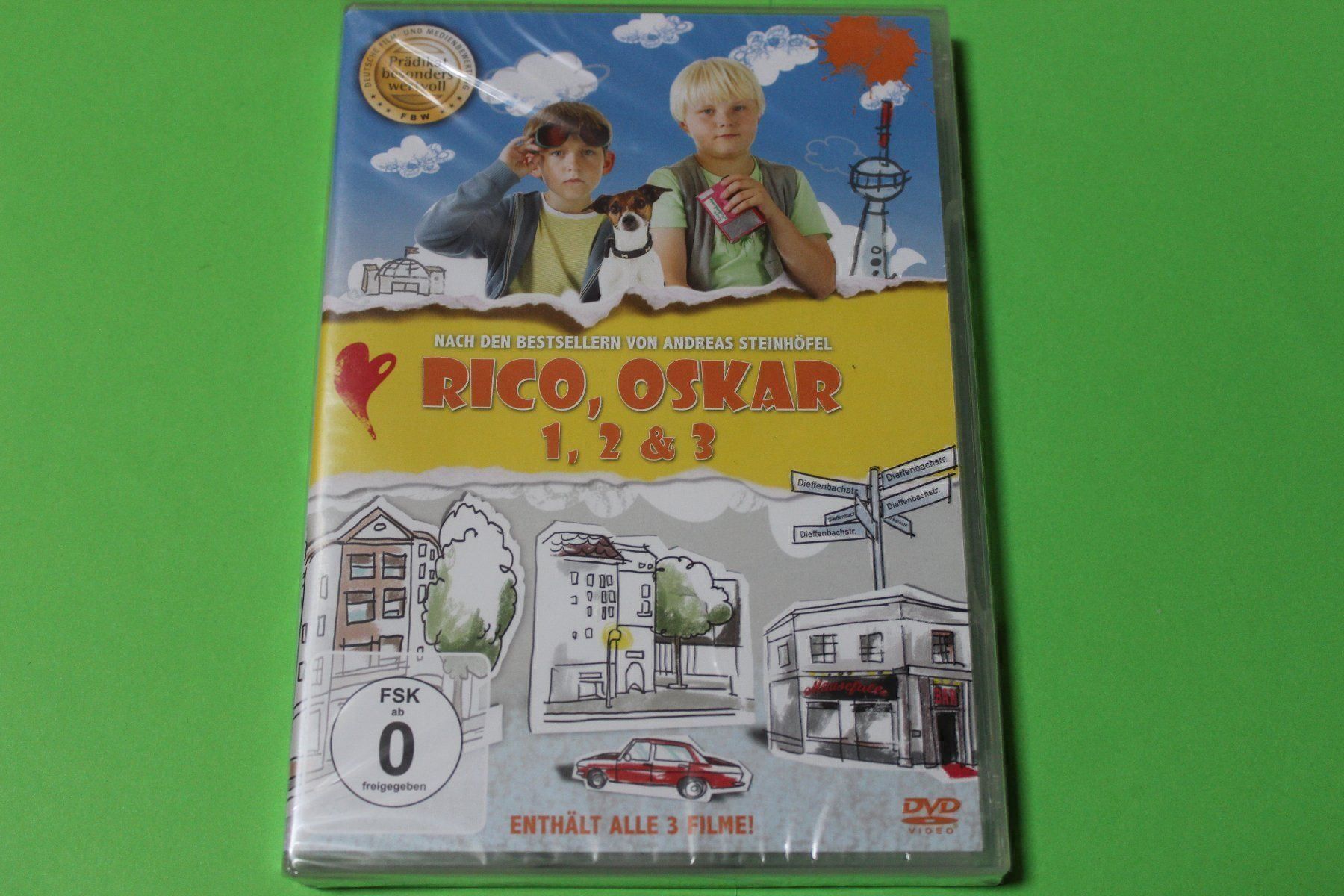 Tutti i DVDs: RICO, OSKAR 1, 2, 3 3DVD originalverpackt – Nuovo e nell'imballaggio originale da Tübach venduto da JamesStone 1