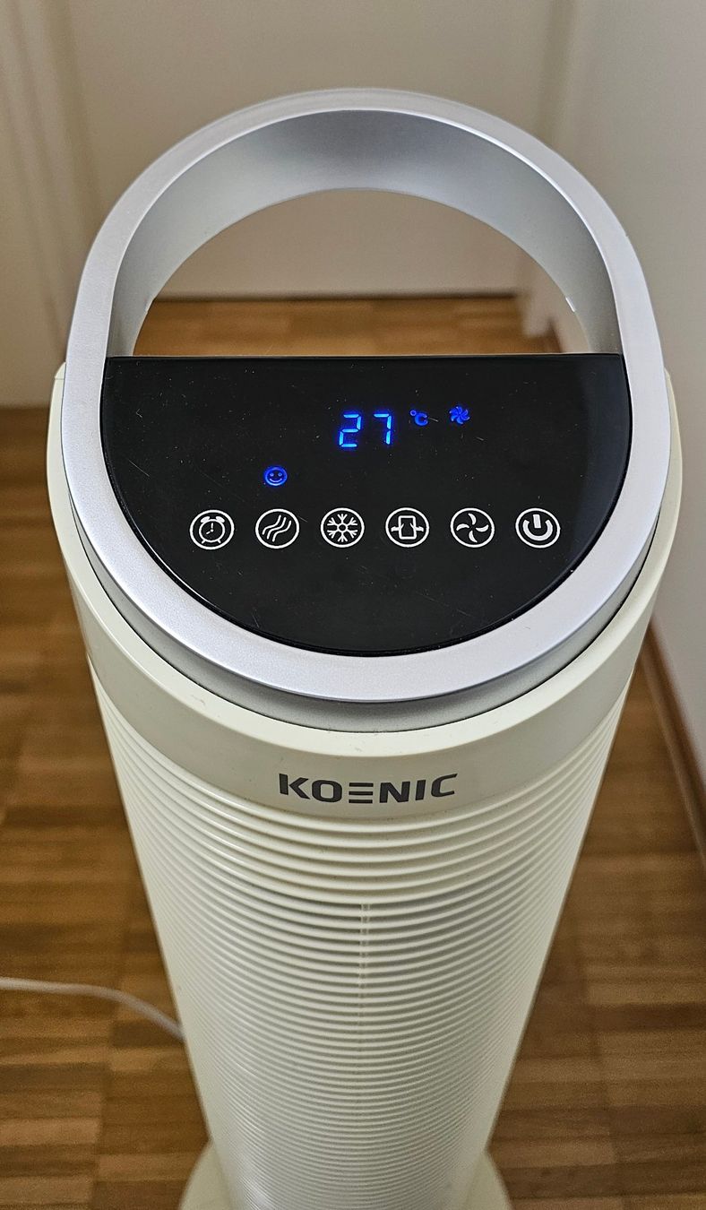 König Ventilatoren: KOENIG - Turm Ventilator mit Wassertank – Gebraucht aus Arni AG von StrohhutG 1