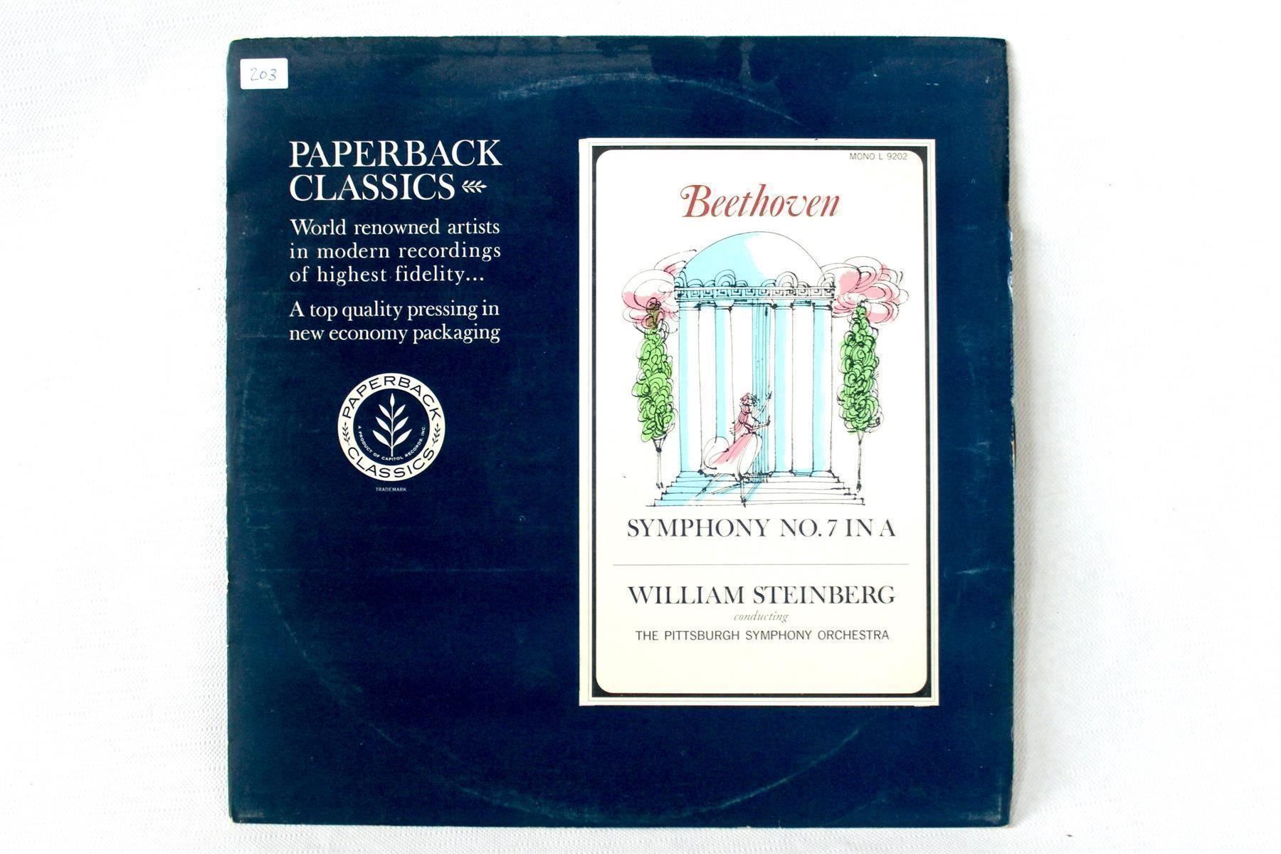 Dischi in vinile: BEETHOVEN: Synphony No. 7. W. Steinberg – Usato da Bern venduto da kultiges 1