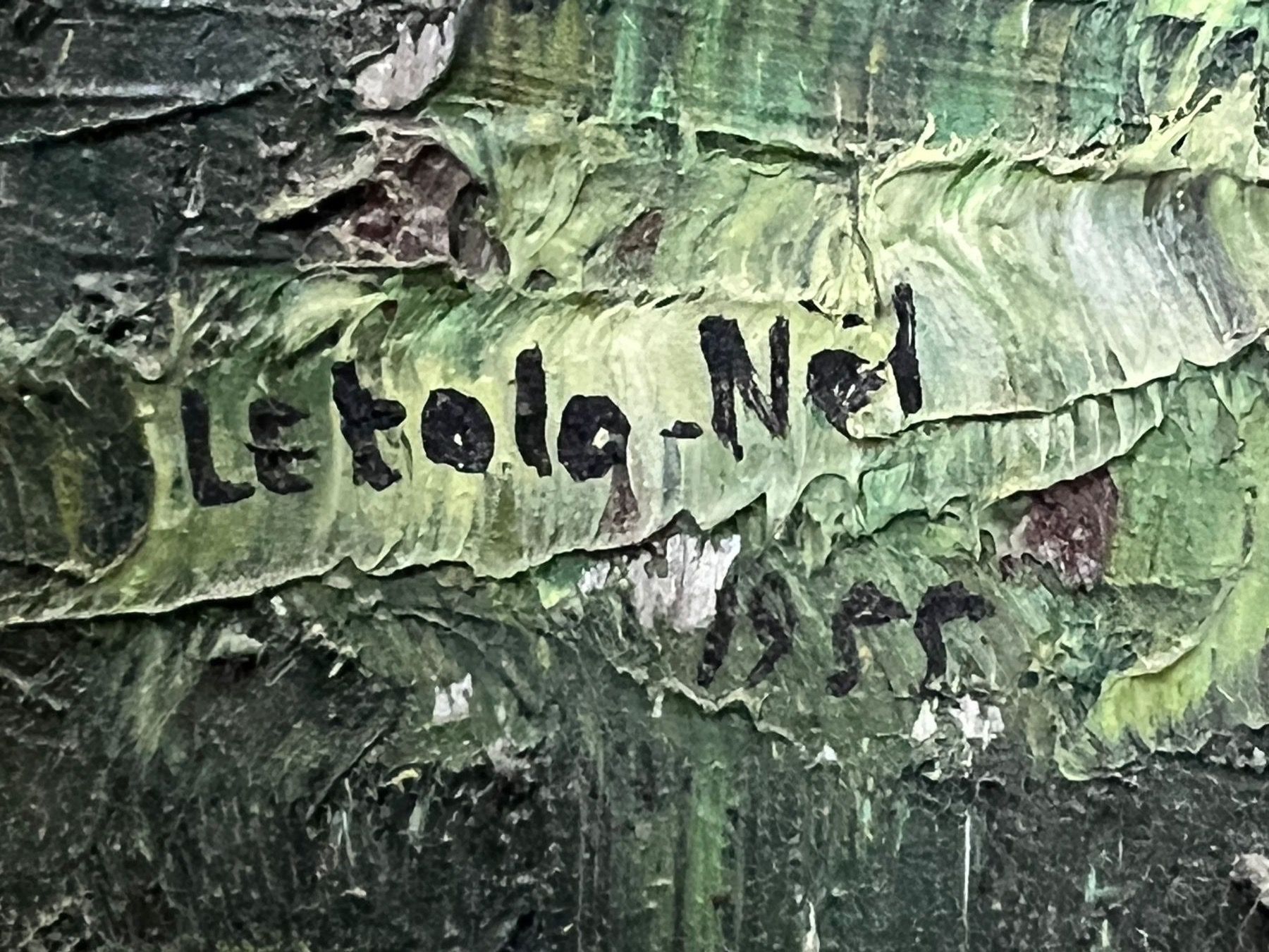 Dipinti: HUILE SUR PANNEAU SIGNÉE ET DATÉE 1955 – Usato da Genève venduto da Leboucheoreilles 2