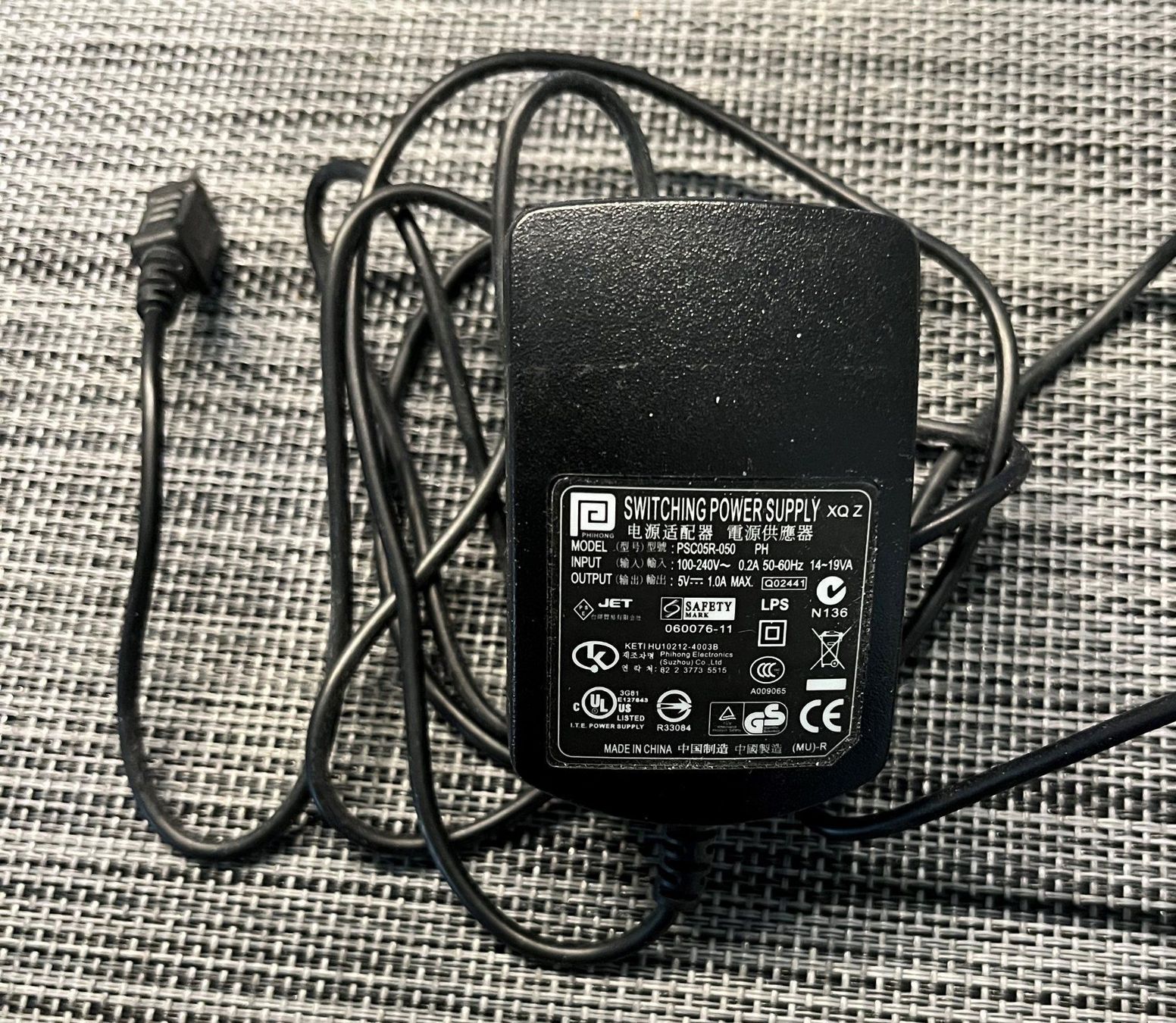 Unità & Adattatore: Netzadapter PSC05R-050 – Usato da Zürich venduto da baracuda8048 4