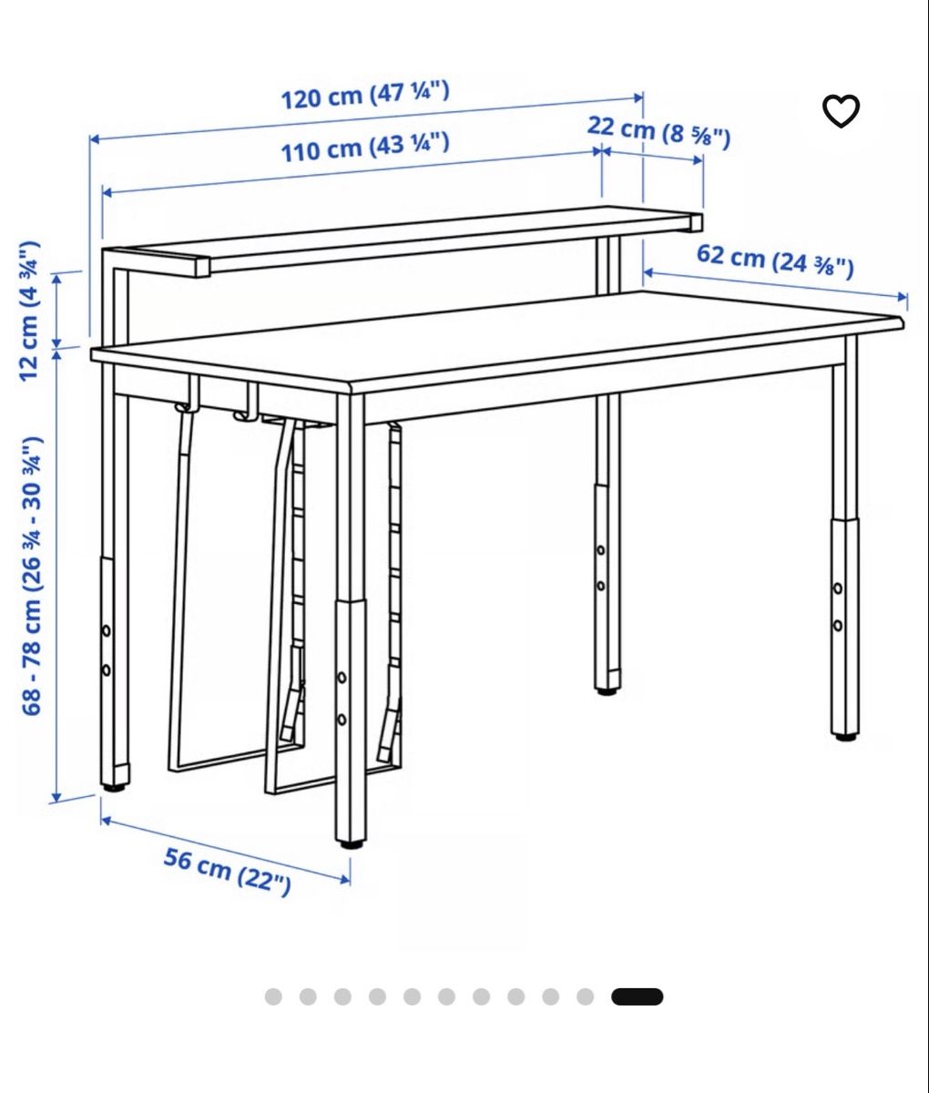 Ikea Schreibtische: Arbeit Tisch – Gebraucht aus Lufingen von swe_9cfx 1