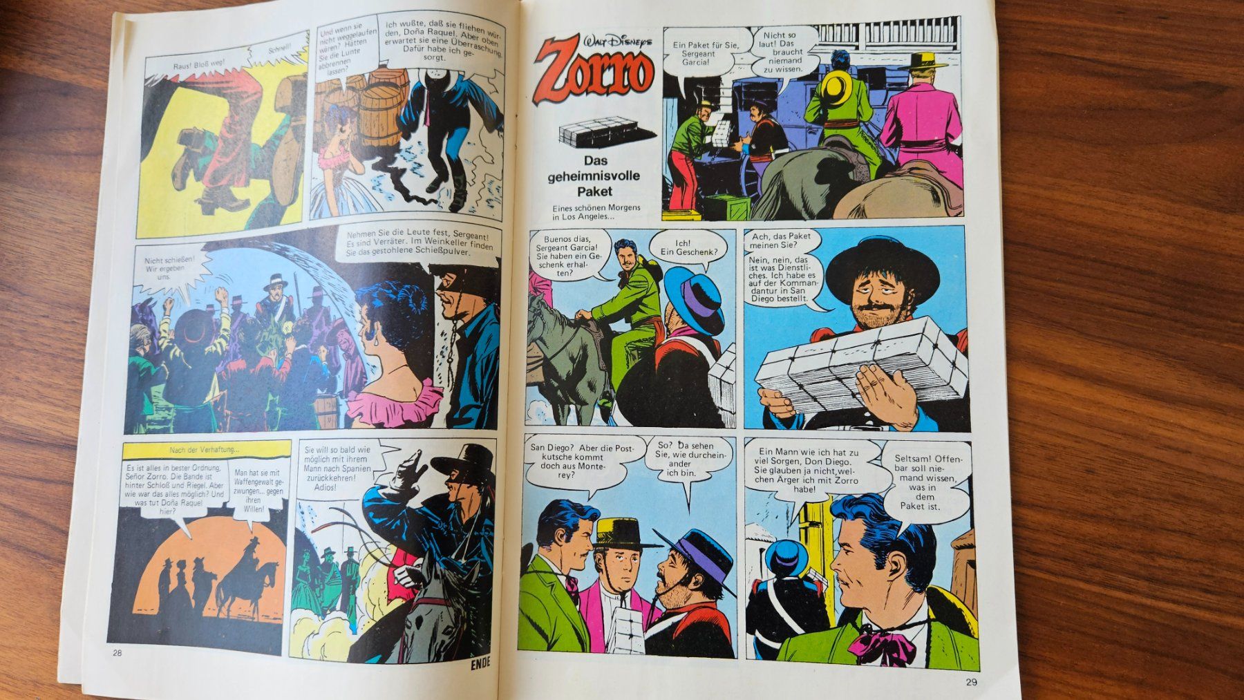 Comics: Zorro Comic Nr. 2 - Walt Disney - Selten! – Gebraucht aus Untervaz von FullFlap777 2