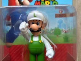 Feuer Luigi Super Mario Figur, neu und originalverpackt!