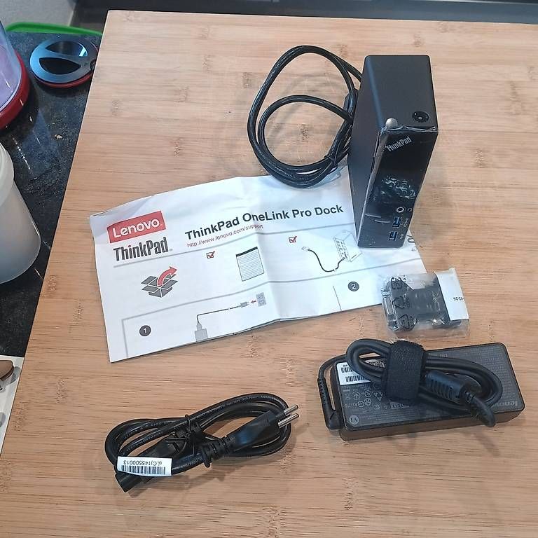Lenovo Docking station: Lenovo ThinkPad OneLink Pro Dock - originalverpackt – Nuovo e nell'imballaggio originale da Arlesheim venduto da rombe