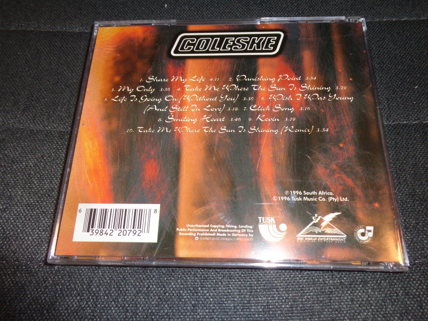 CDs: Coleske CD – Gebraucht aus Olten von Disc-Ausverkauf 1