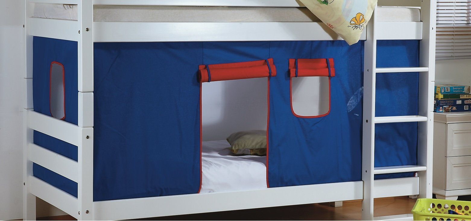 Tende: Stoffset / Vorhang für Hochbett oder Etagenbett – Usato da Kriens venduto da Mikado-Geschenke