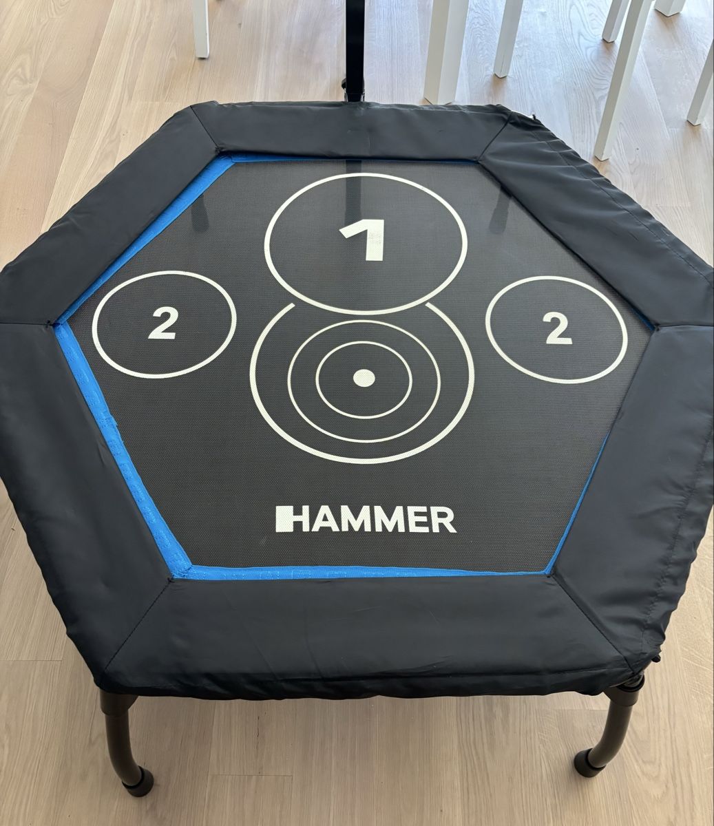 Trampolini: Hammer Fitnesstrampolin – Usato da Flaach venduto da Banane1977blau