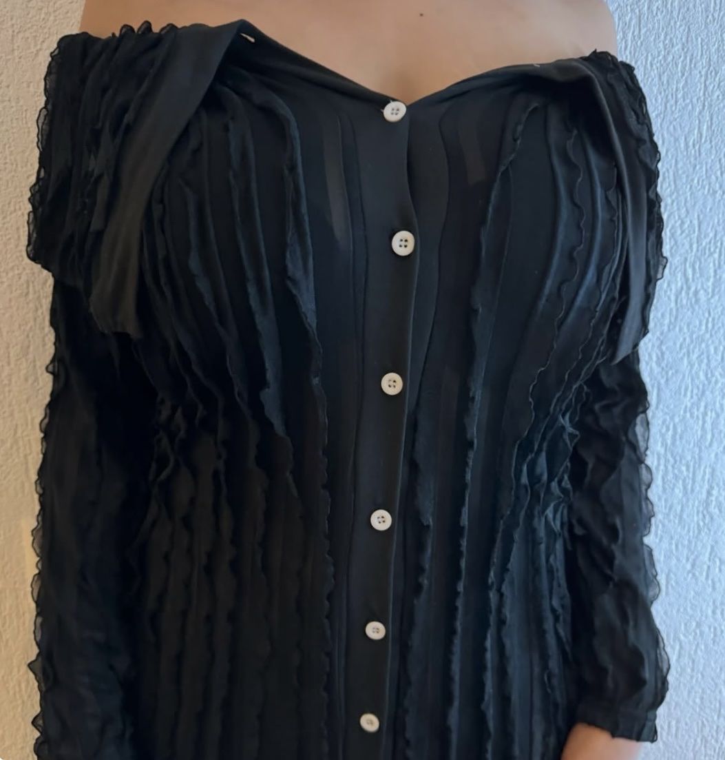 Vestiti: Robe noire épaules dénudées  – Nuovo (secondo la descrizione) da Attalens venduto da bazar_de_giada 1