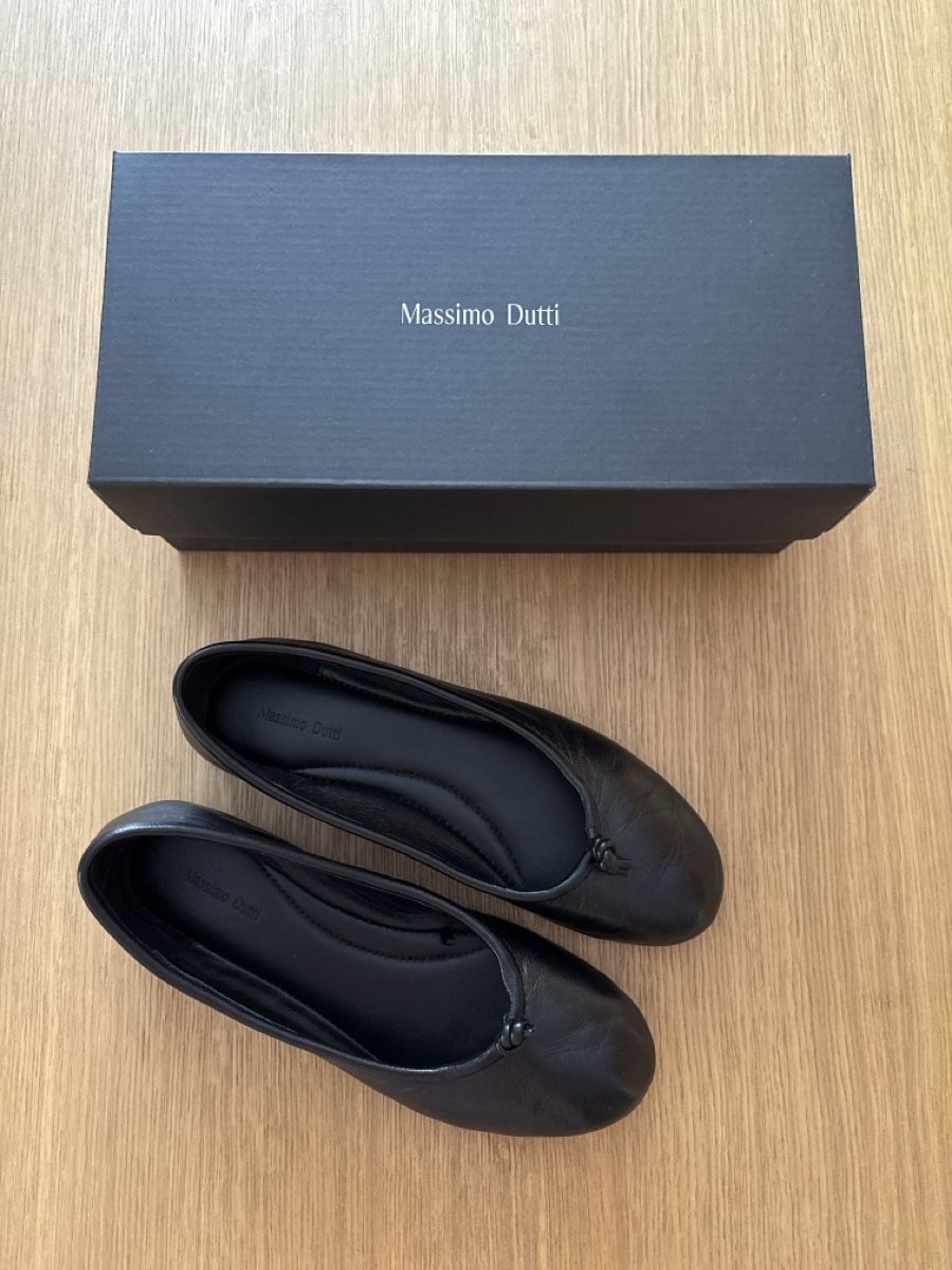 Massimo Dutti Scarpe da donna: Leder Ballerinas Massimo Dutti – Usato da Cham venduto da sbr_7cmv 2
