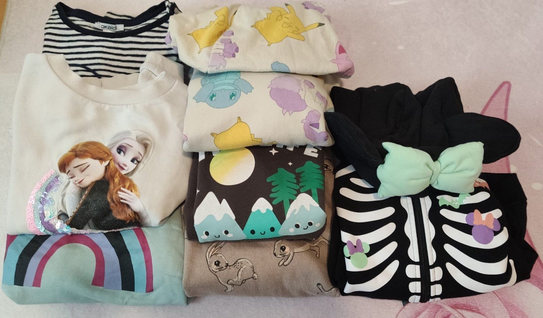 Ensembles coordonnés: Kinderkleider Set Mädchen diverse Marken gebraucht – D'occasion à Giffers par goldenspiral 2