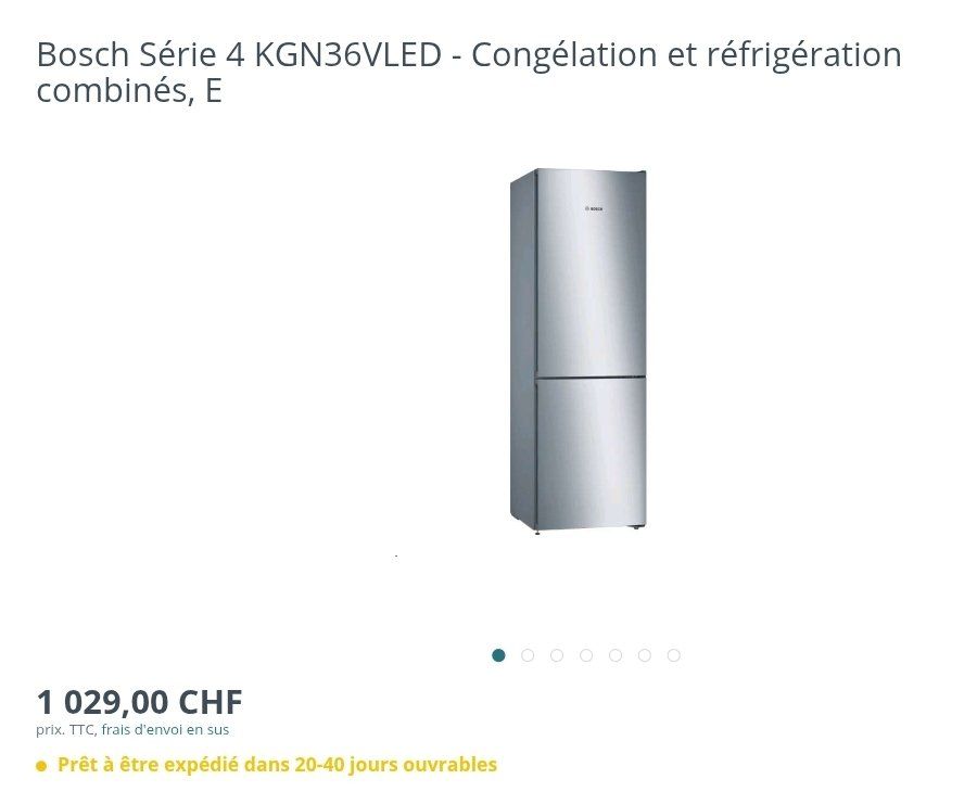Frigoriferi: Frigo - Réfrigérateur – Usato da Genève venduto da mar_7gkl 6