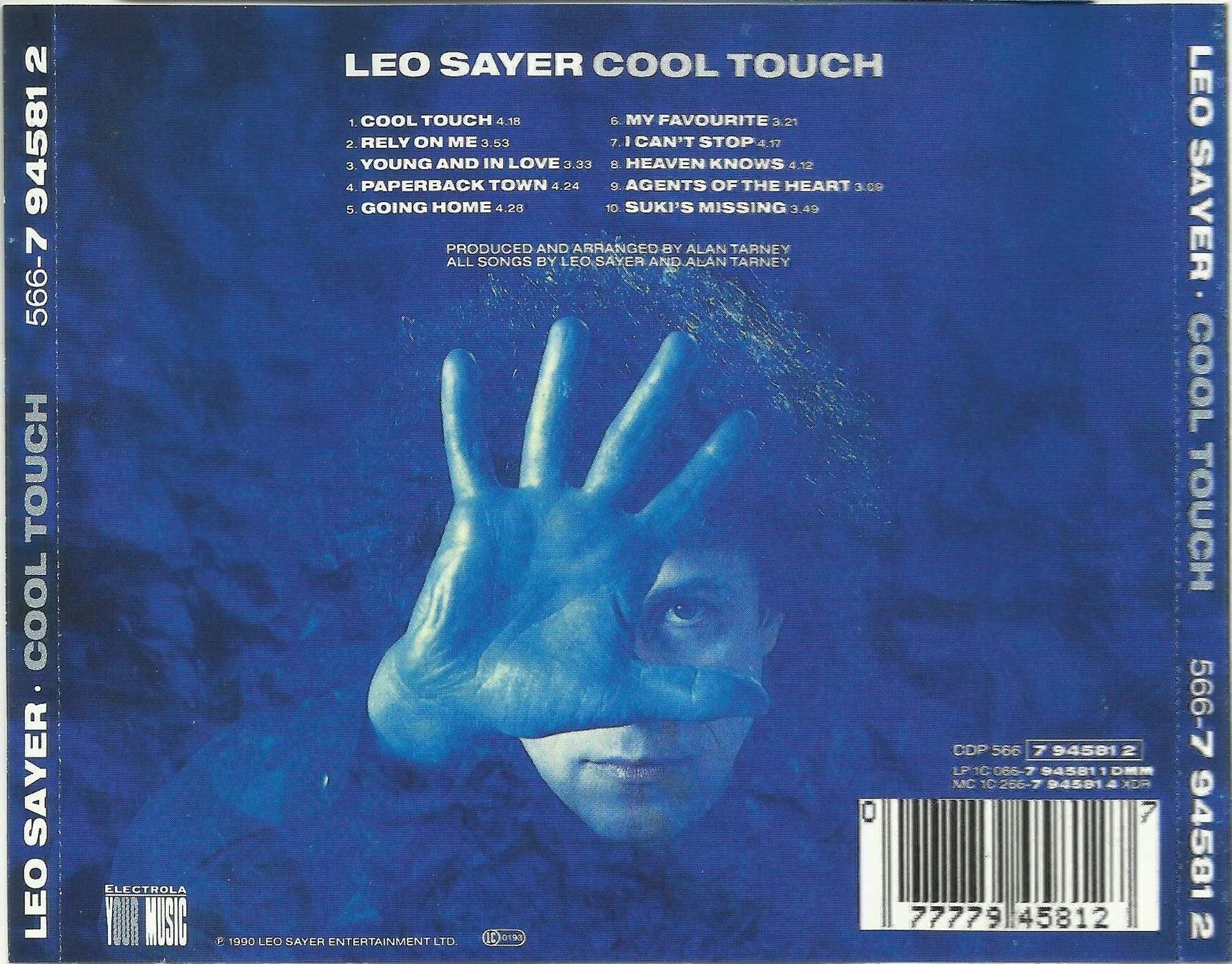 CD: Leo Sayer CD Cool touch 1990 – Usato da St. Margarethen TG venduto da ursk10 1
