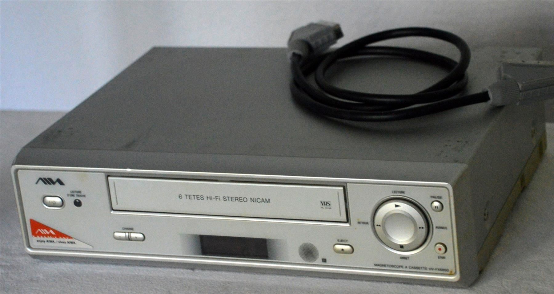Aufnahmegeräte: Videorecorder VHS  Aiwa HV-FX5950B magnétoscope – Gebraucht aus Collonges von arashee 1