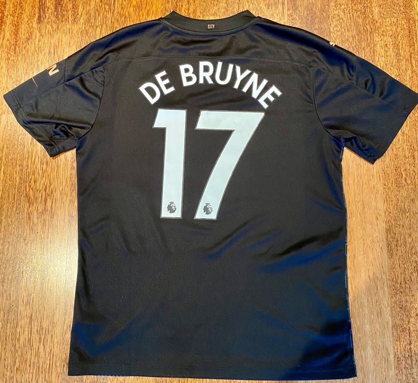 Puma Maillots de corps & Pantalons: Manchester City away Shirt - 2020/2021 - mit Print De Bruyne – Neuf (Voir description) à Hermetschwil-Staffeln par Beat131 1