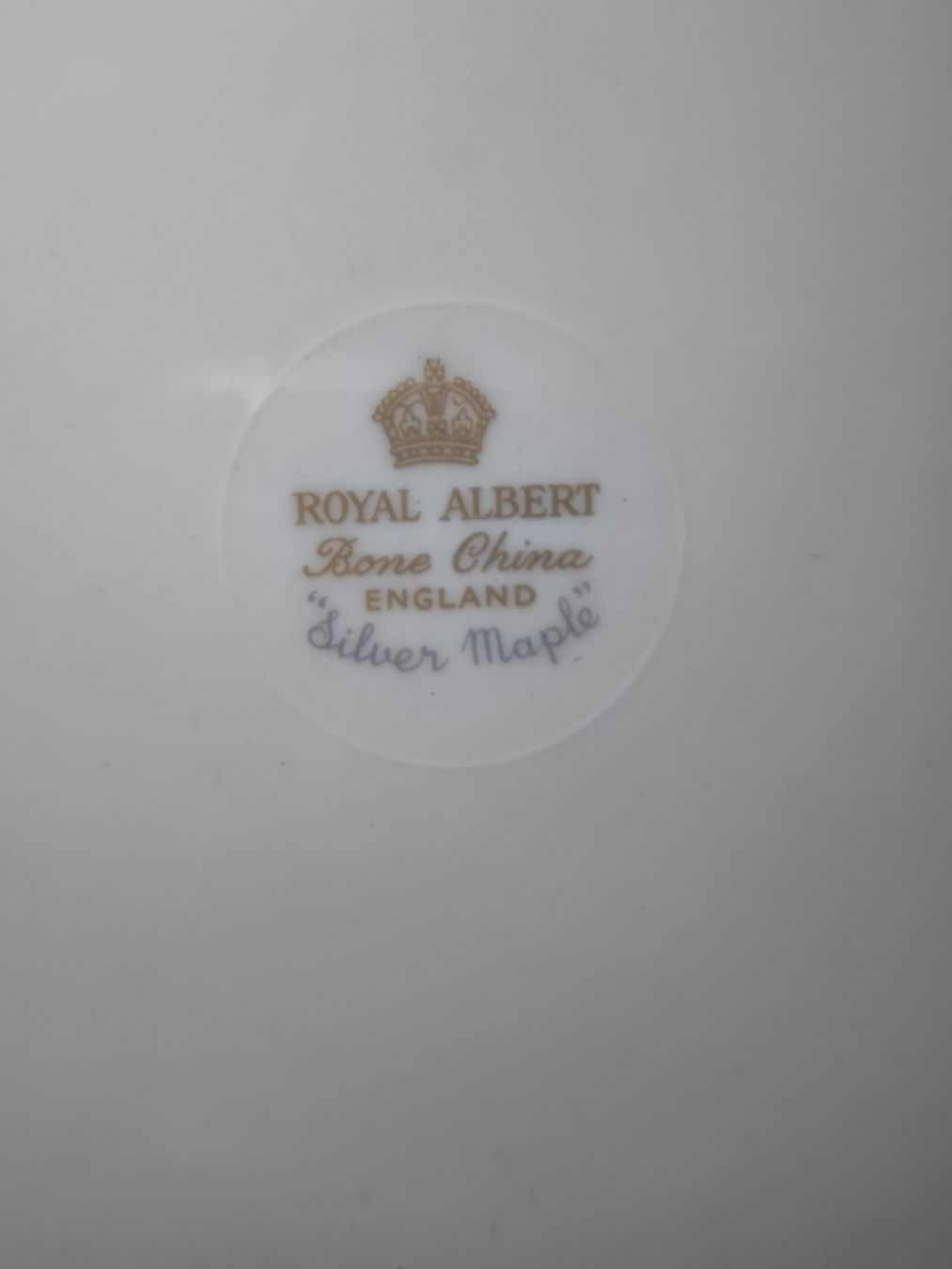 Royal Albert Geschirrsets: assiette Royal Albert Silver Maple – Gebraucht aus Nyon von mgg_gg9j 3