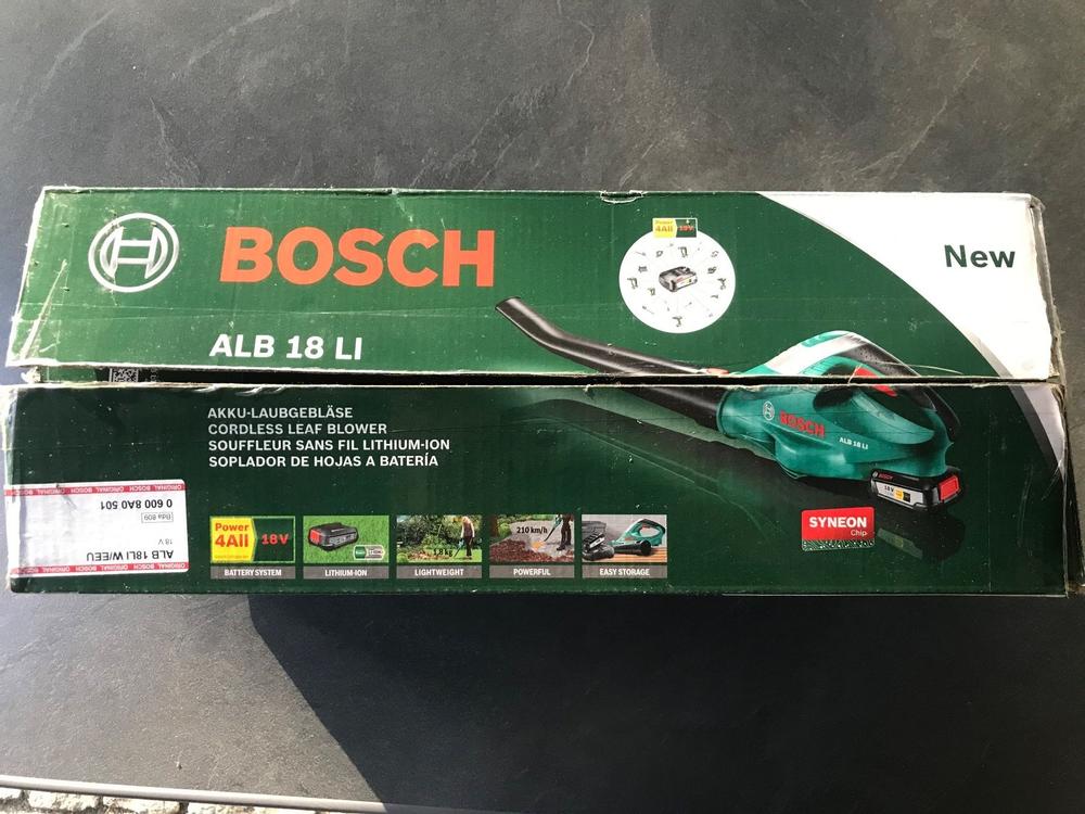 Bosch ALB 18 Li souffleur de feuilles sans fil 18V Li-Ion