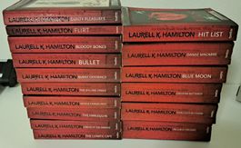 Anita Blake Vampire Hunter series by Laurell K. Hamilton