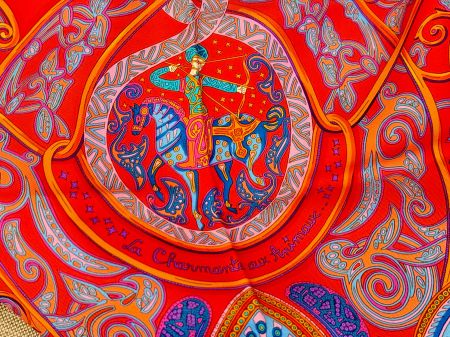 HERMES Seidenfoulard