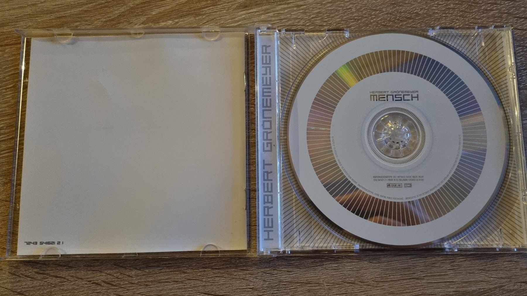 CDs: Herbert Grönemeyer - Mensch – Gebraucht aus Hagenbuch ZH von lecterr55 1