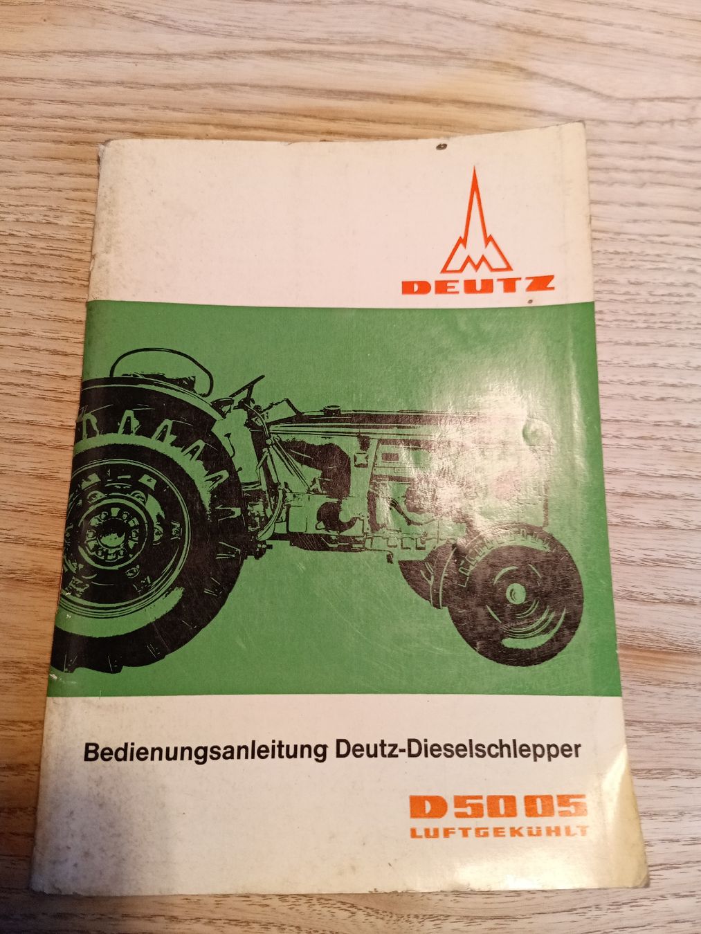 Deutz Traktoren: Oldtimer Betriebsanleitung Fritz D5005 – Gebraucht aus Trub von Eneah