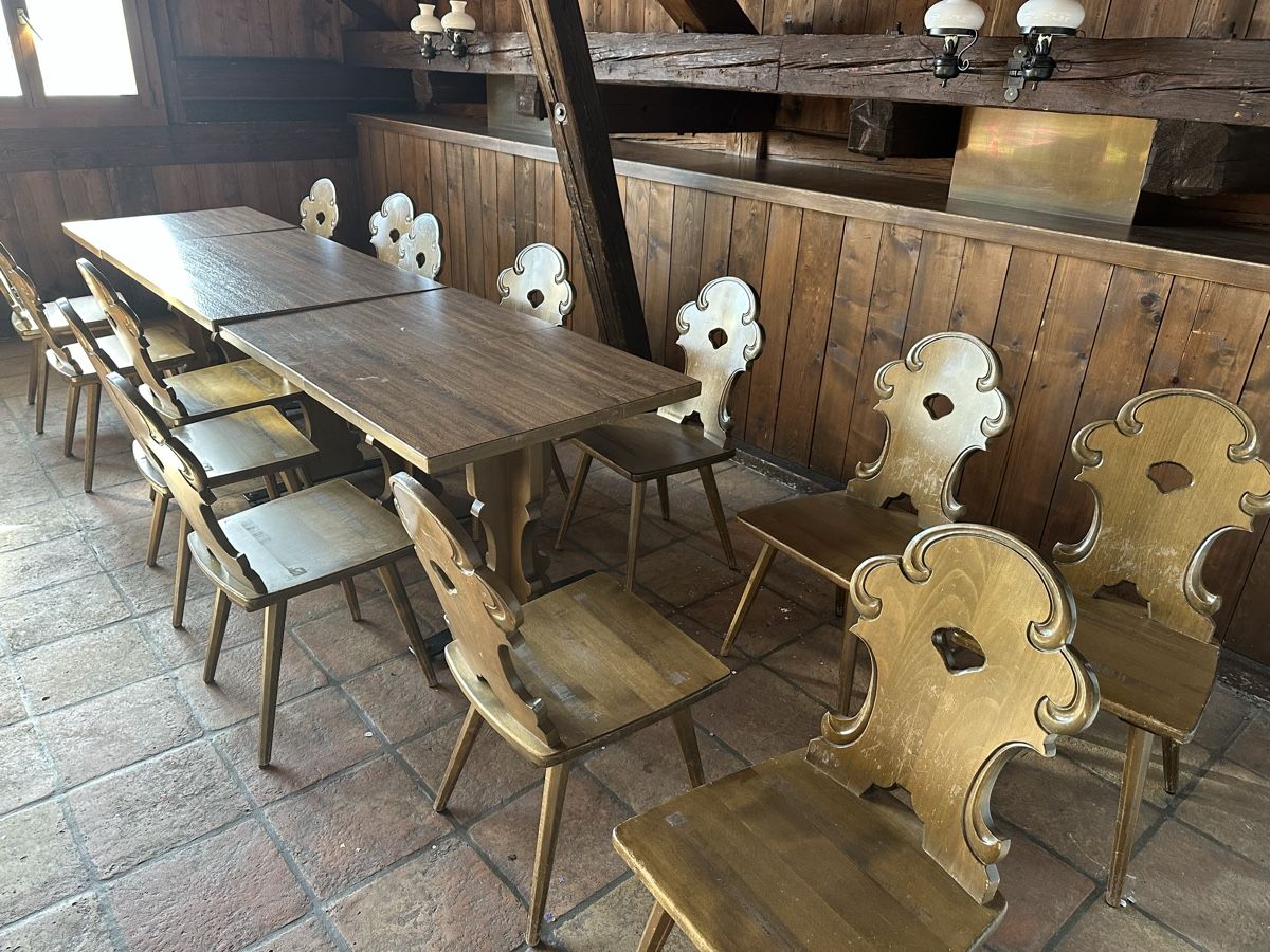 &Tradition Sedie: Stühle aus Restaurant  – Usato da Wettswil venduto da Pwettswil 1