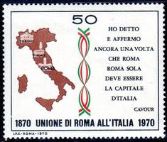 ROMA SOLO DEVE ESSERE LA CAPITALE D'ITALIA **POSTFRISCH**