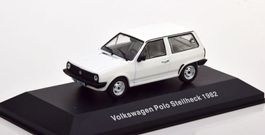 VW Polo II 86C Steilheck Phase I 1981-1990 weiss / schwarz