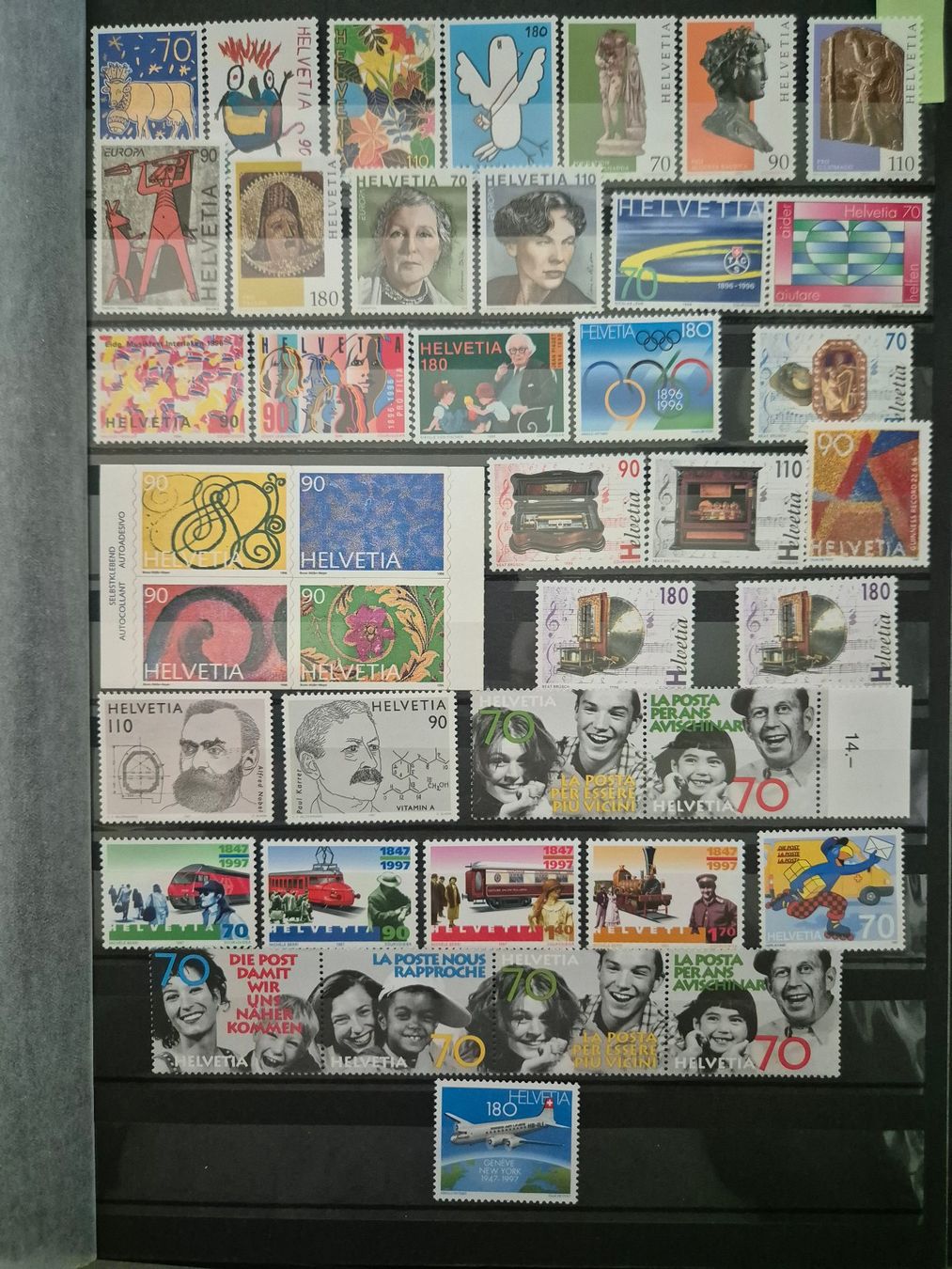 Tous les timbres: Frankaturware 100 CHF. GRATISLIEFERUNG ! – Neuf (Voir description) à Horgen par frankatur 1