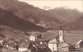 Andermatt UR // 1915 Dorf mit Hospenthal und Furka