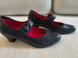 Vabeene Schuh Gr. 41, Spangenpumps dklblau - neu