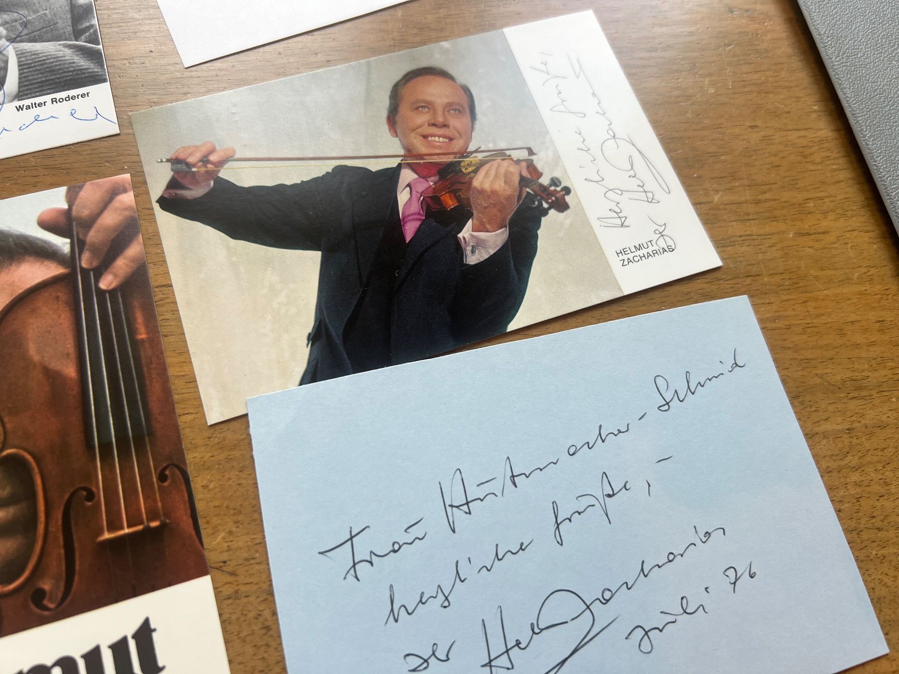Autografi: Verschiedene Autogramme 261 – Usato da Glattfelden venduto da maa_qcj8 1
