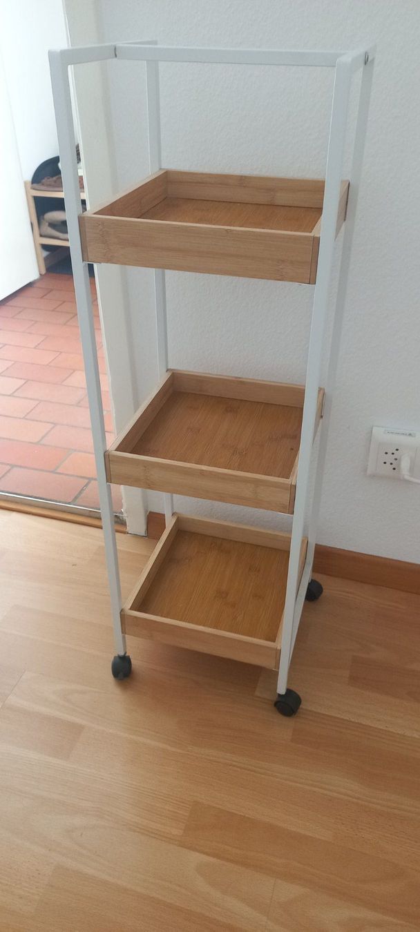 Jysk Scaffali: Holz/Metall Beistellwagen – Usato da Zürich venduto da ana_qr77