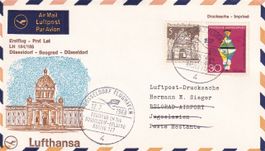 Erstflug Lufthansa Düsseldorf - Belgrad 1968